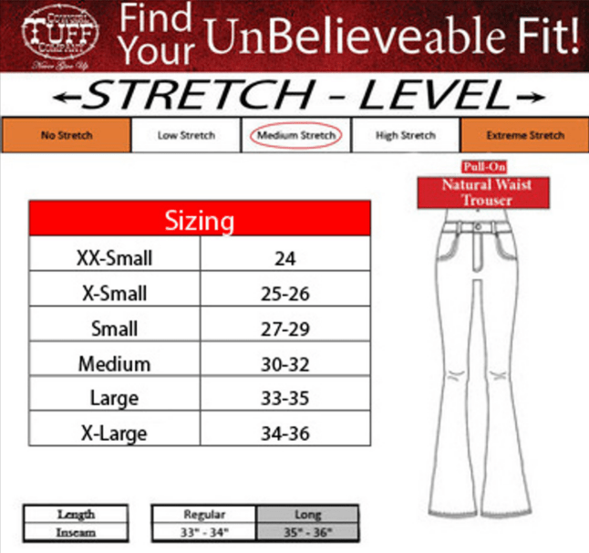Cowgirl Tuff Pull-On Buck Off Trouser