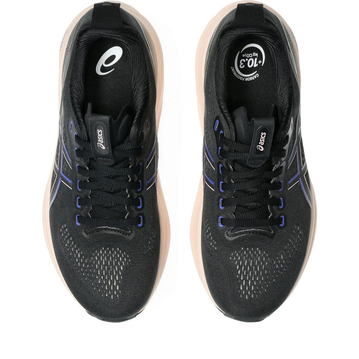 Asics Women's Gel-Kayano 32 Running Shoes in Black/Pearl Pink