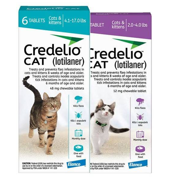 Credelio Chewable Tablets for Cats