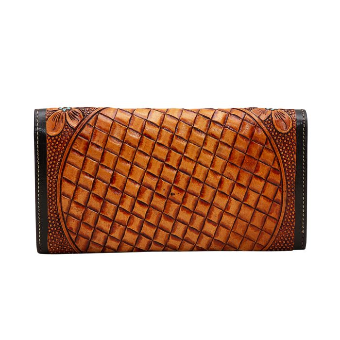 Crimson Buds Wallet by Myra Bag