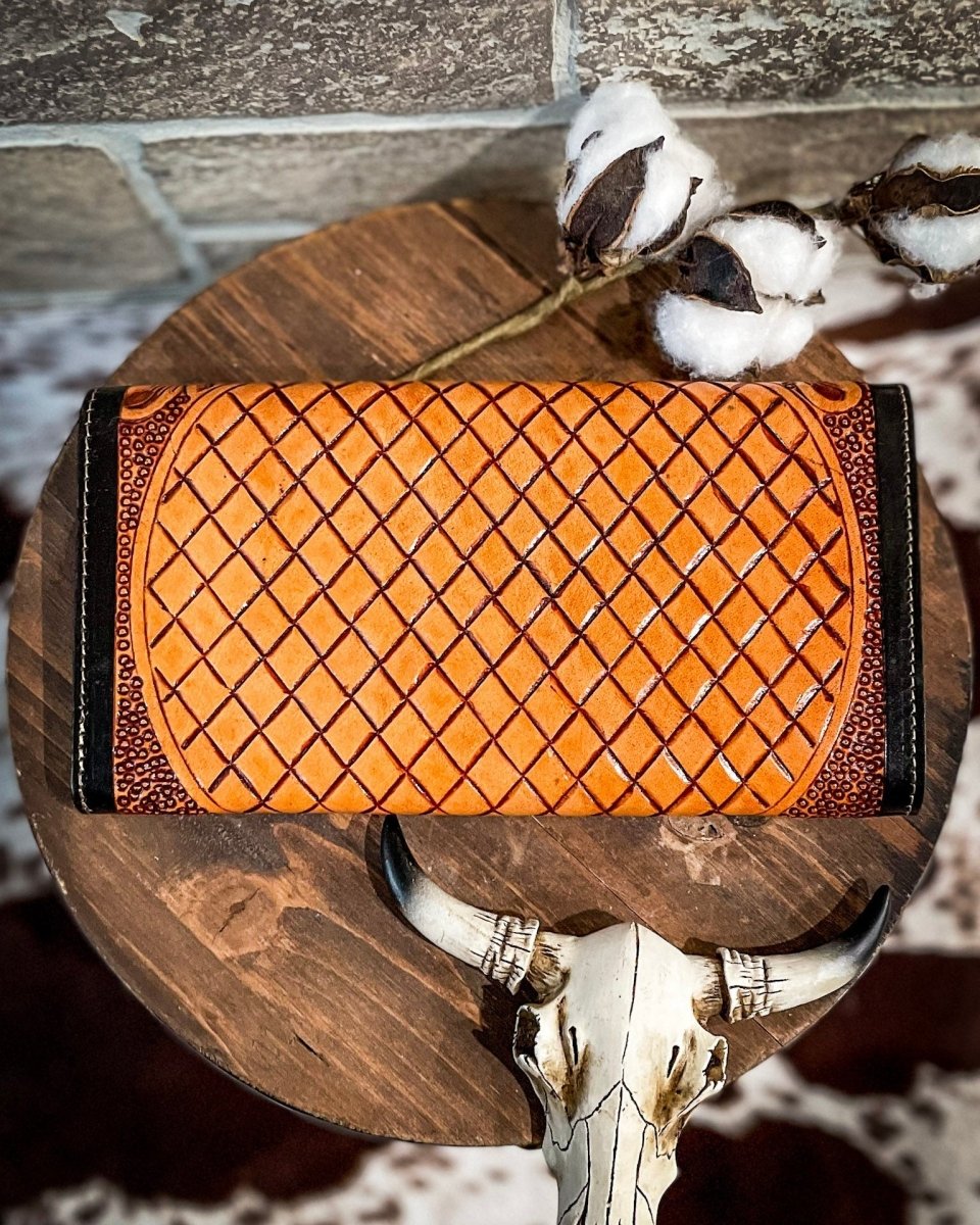 Crimson Buds Wallet by Myra Bag