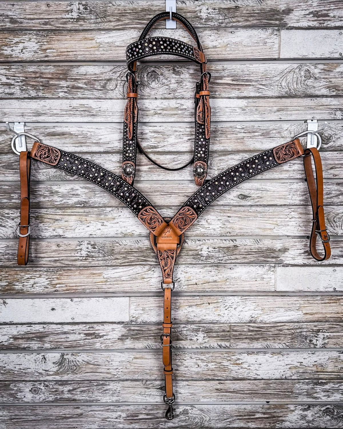 Crystal Collection Breast Collar and Headstall - Pieces Sold Separate
