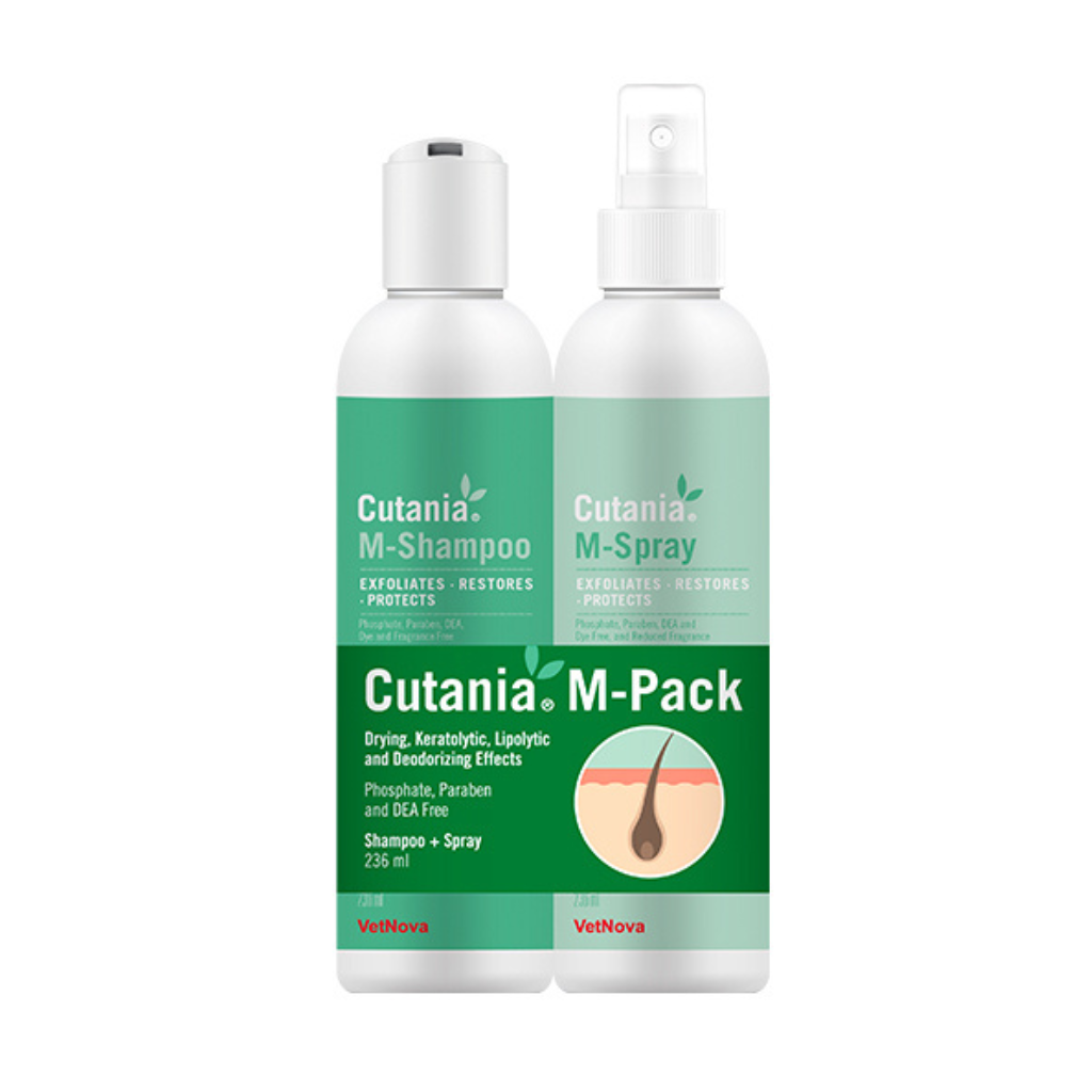 Cutania Mala Duo Antifungal & Antimicrobial Shampoo & Spray
