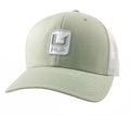 Stacked U Trucker Hat In Seagrass