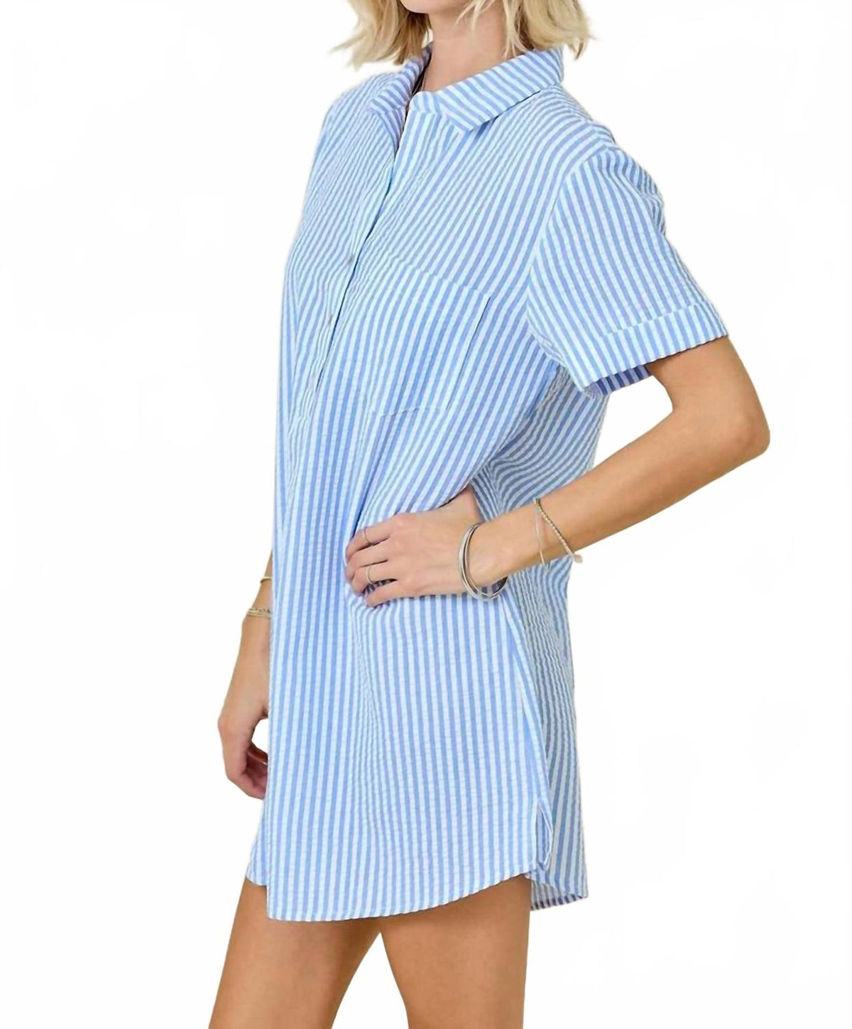 Desi Mini Dress In Blue