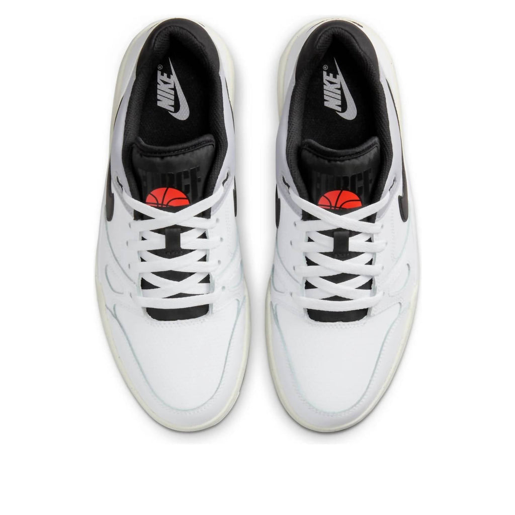 Men's Full Force Low Sneakers In White/mystic Red/black/sail