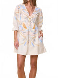 Yasmin Mini Dress In Goleta Print