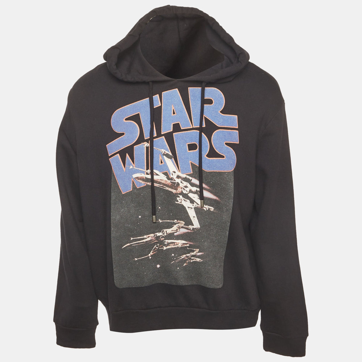 Etro X Star Wars Black Printed Cotton Hoodie