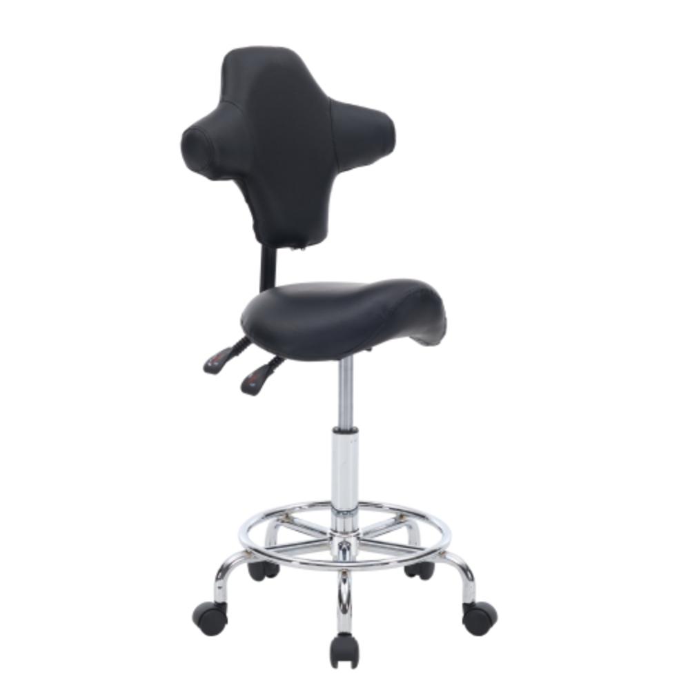 Ergonomic Saddle Chair for Salon and Office