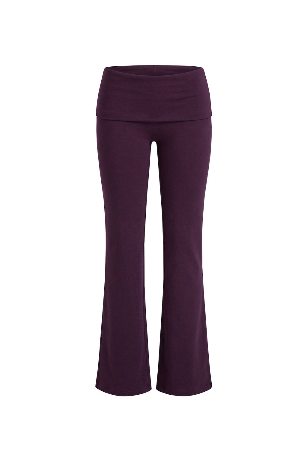 StretchTerry Foldover Bootcut Pants