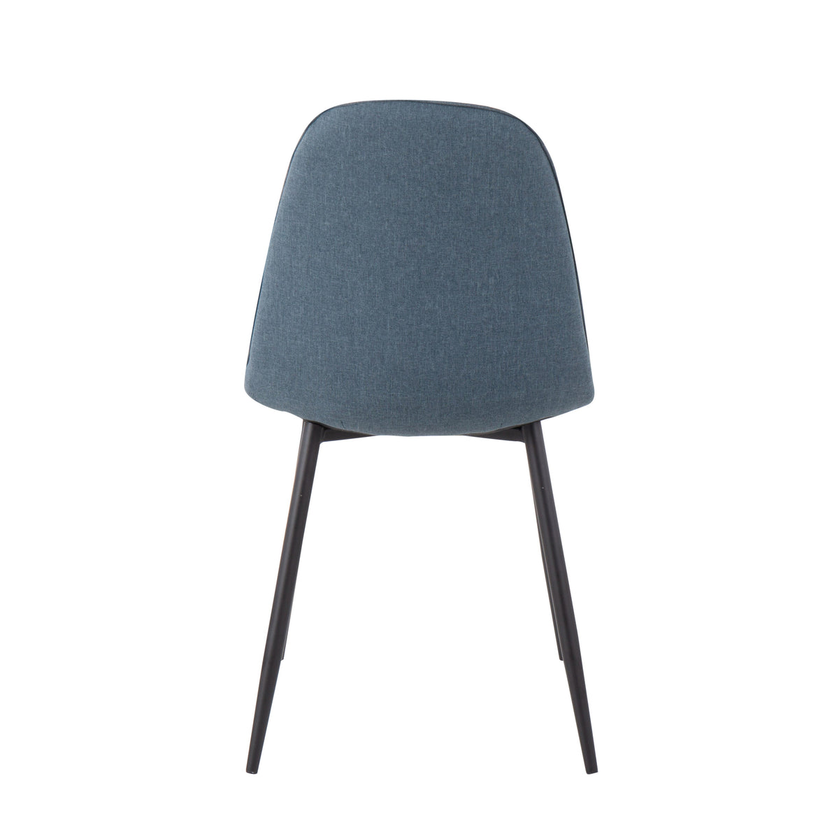 Contemporary Side Chairs with Cushioned Seats  - Set of 2
