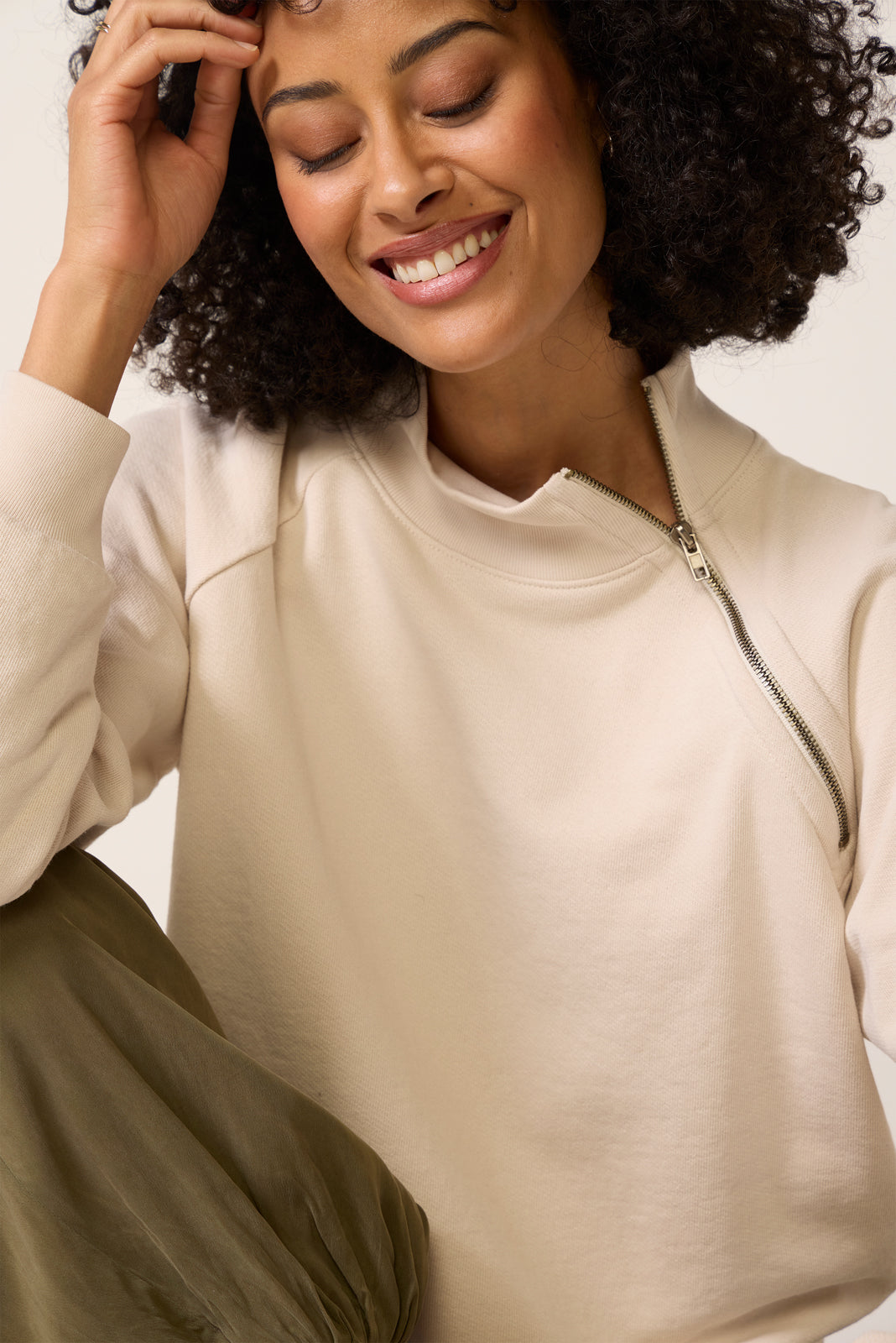 Women's Heritage Side Zip Sweatshirt