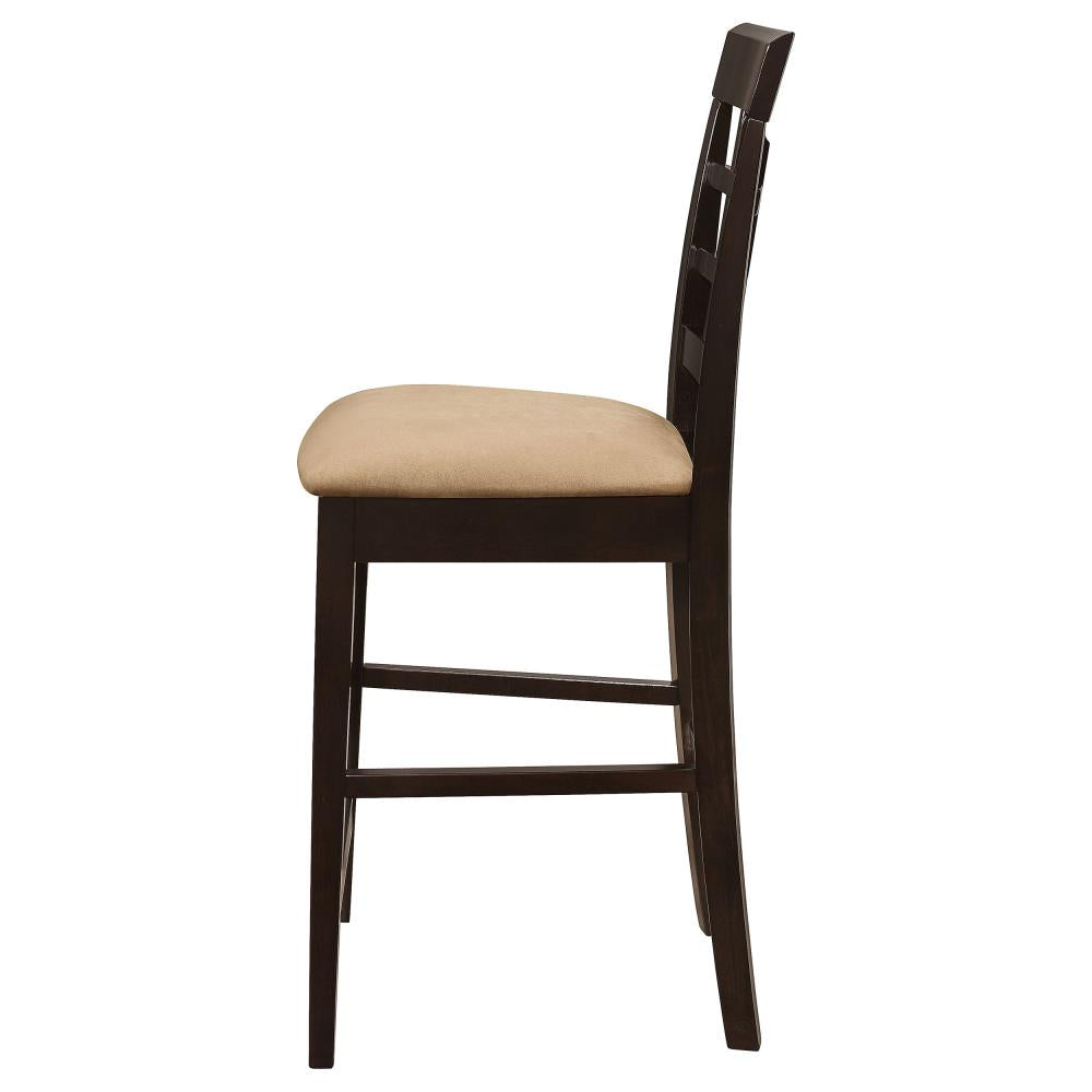 Modern Counter Height Dining Stools with Padded Seats and Durable Construction