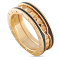 Bvlgari B.zero1 18K Rose Gold Ceramic Ring BV15-090226