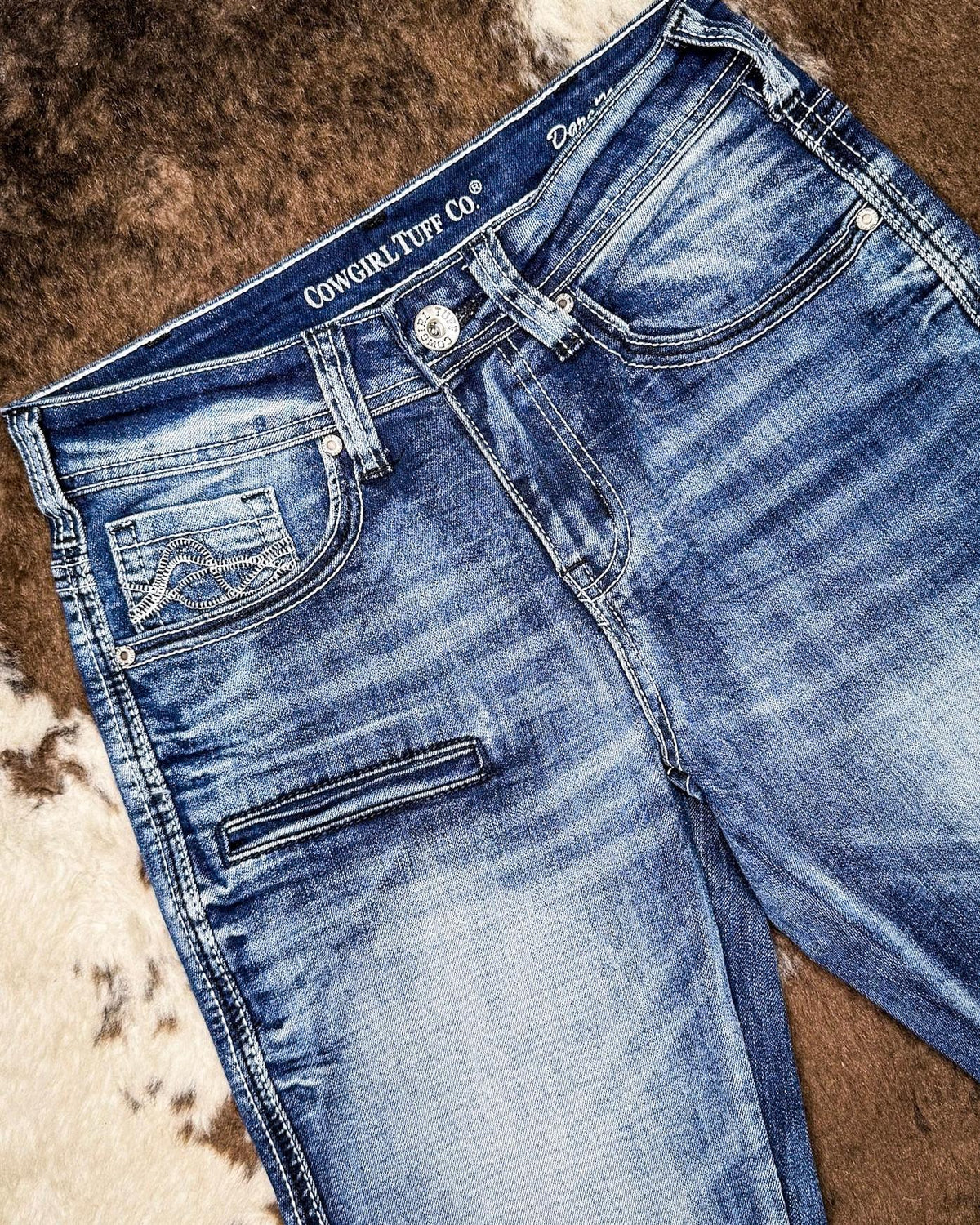 Dare Me Trouser Jeans by Cowgirl Tuff