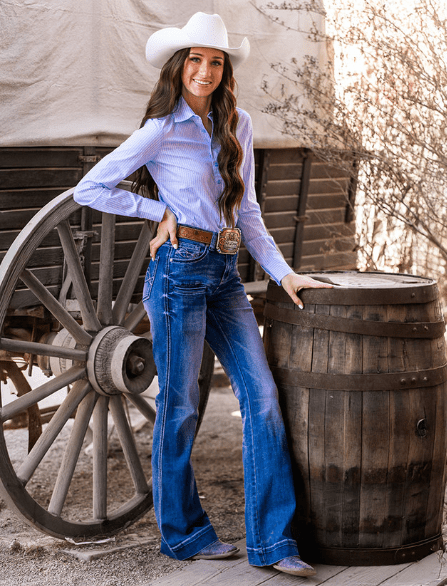 Dare Me Trouser Jeans by Cowgirl Tuff