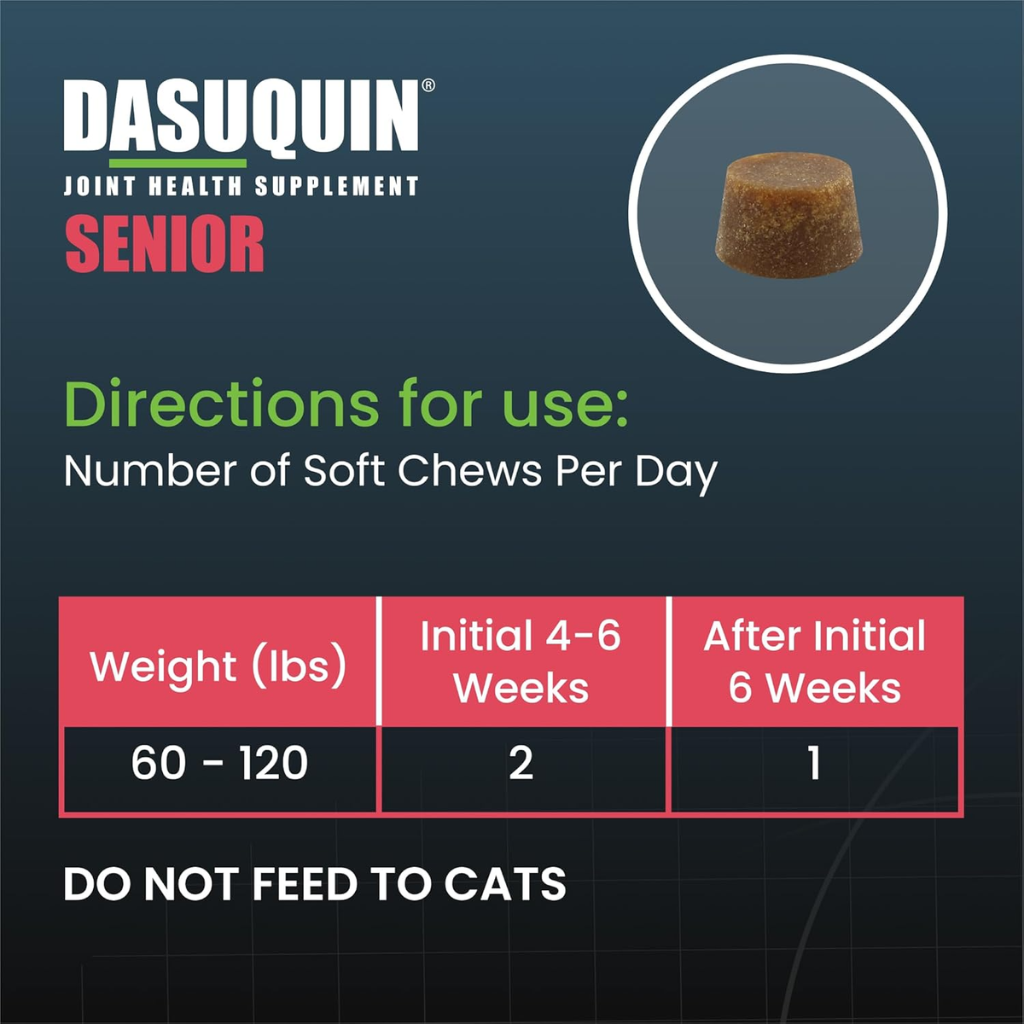 Dasuquin Senior for Dogs (84 soft chews)