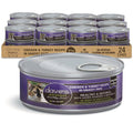 Dave's Pet Food Saucey Pate Chicken & Turkey Recipe Grain-Free Canned Wet Cat Food, 5.5-oz can, case of 24
