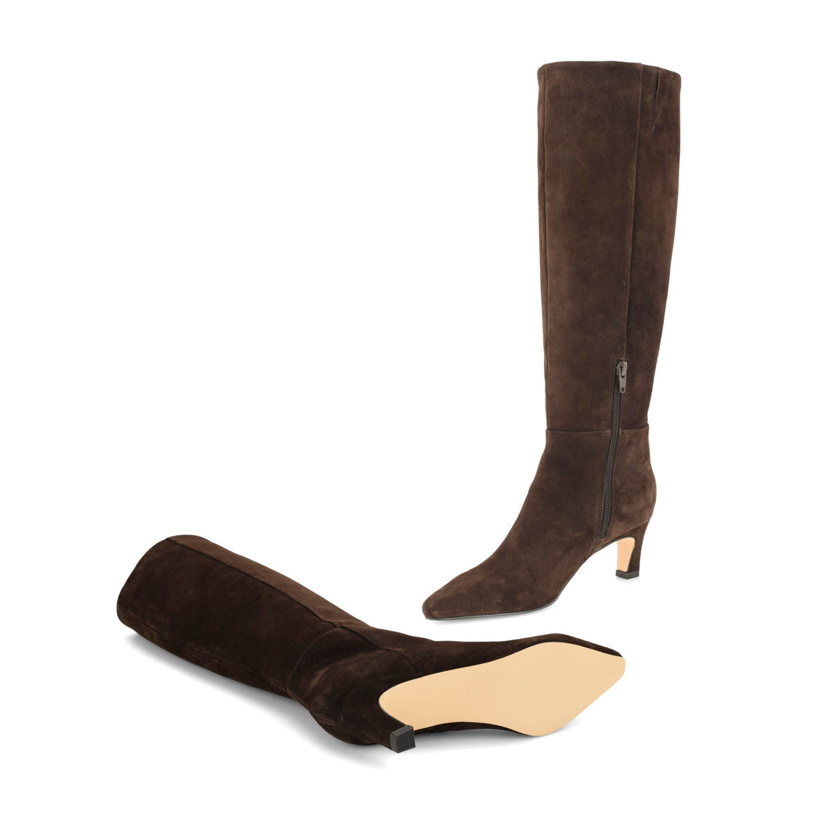 Paulene Knee High Leather Boots