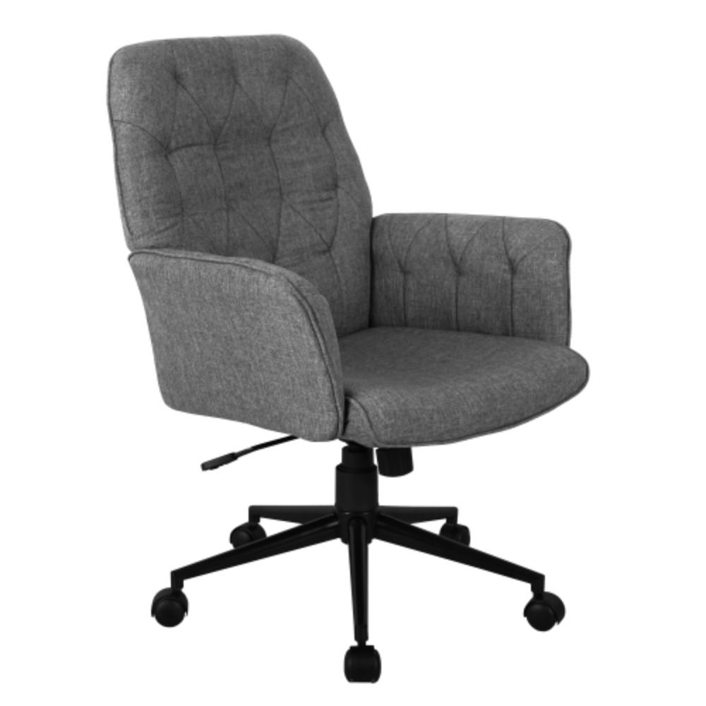 Modern Padded Office Chair with Armrests