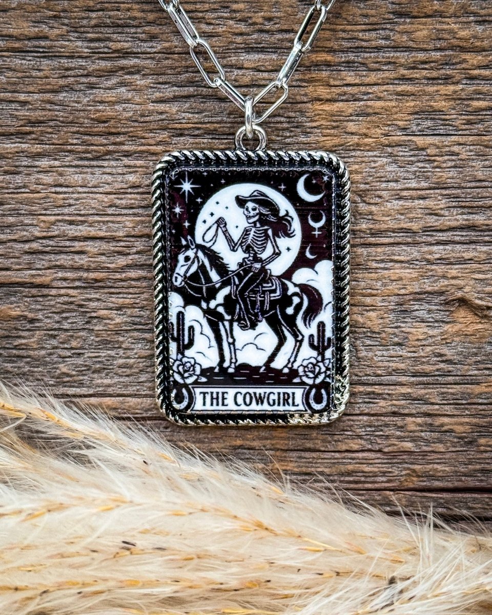 Deadwood Cowgirl Fashion Pendant Necklace