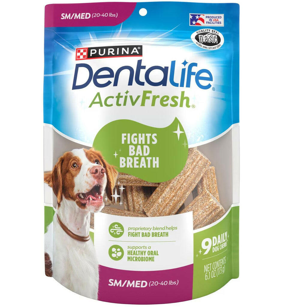 DentaLife ActivFresh Daily Oral Care Small/Medium Dental Dog Treats