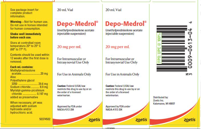 Depo Medrol (methylprednisolone) Injection (20mg/ml) 20 mL