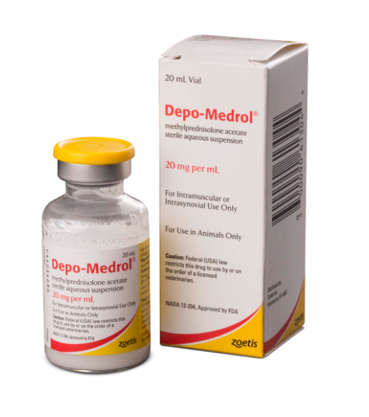 Depo Medrol (methylprednisolone) Injection (20mg/ml) 20 mL