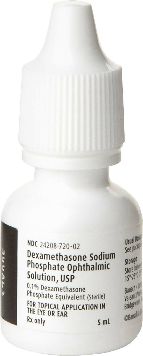 Dexamethasone 0.1% Ophthalmic Solution (5ml)