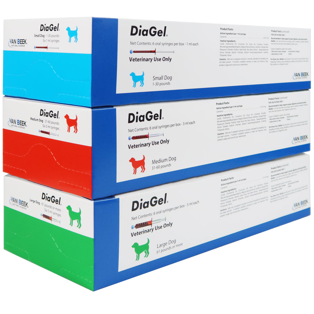 DiaGel Anti-Diarrheal Gel for Medium Dogs (3 ml)