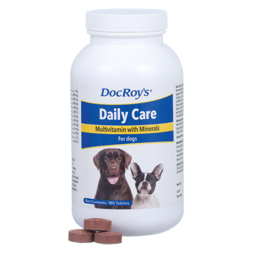 Doc Roy's Daily Care Multivitamin Tablets for Dogs