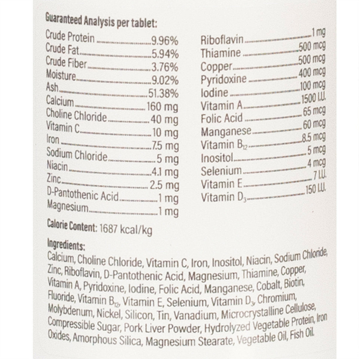 Doc Roy's Daily Care Multivitamin Tablets for Dogs