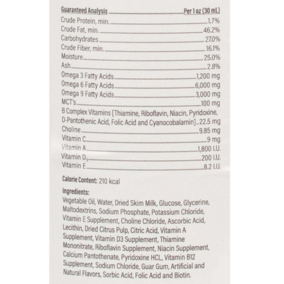 Doc Roy's Forti Cal Liquid, Vanilla Flavour, Gallon