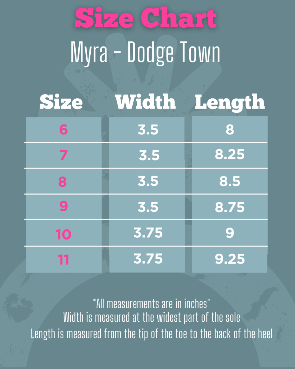 Dodge Town Heel Shoes by Myra Bag