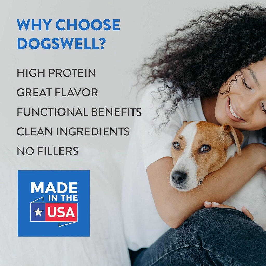 Dogswell Hip & Joint Jerky Minis Grain-Free Chicken Breast for Dogs 4 oz