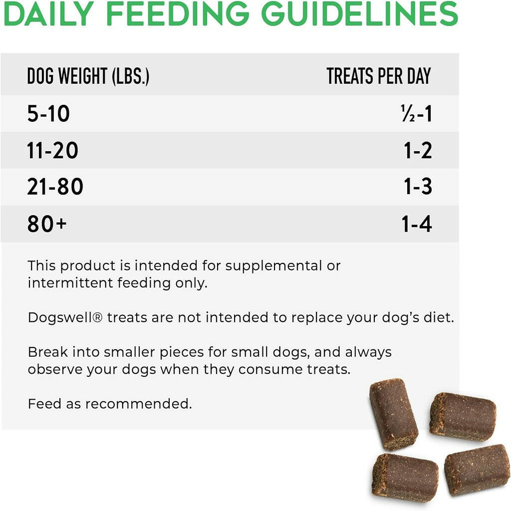 Dogswell Soft & Chewy Hip & Joint Bacon Flavored Treats for Dogs 14 oz