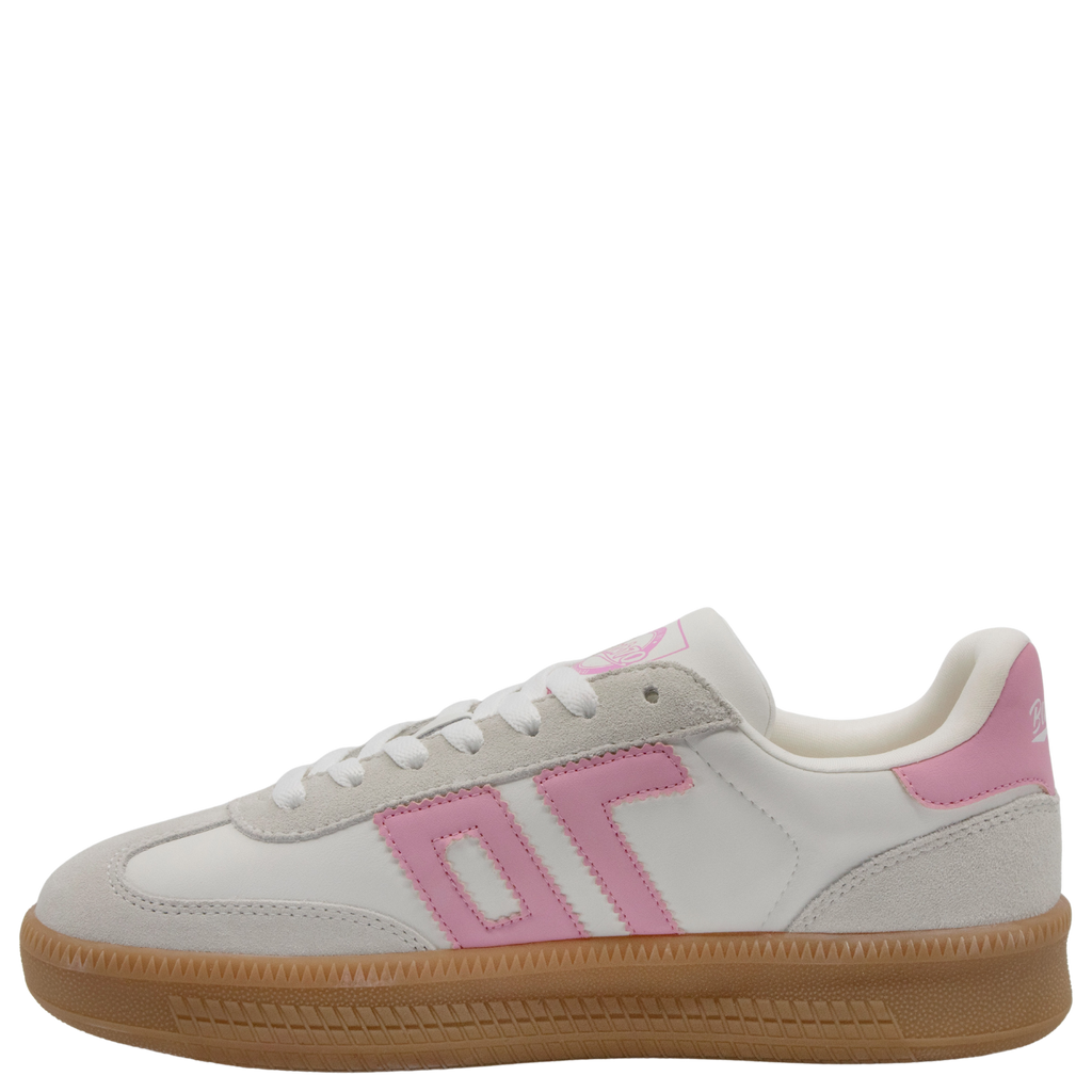 DOUBLE in COW WHITE PINK Sneakers