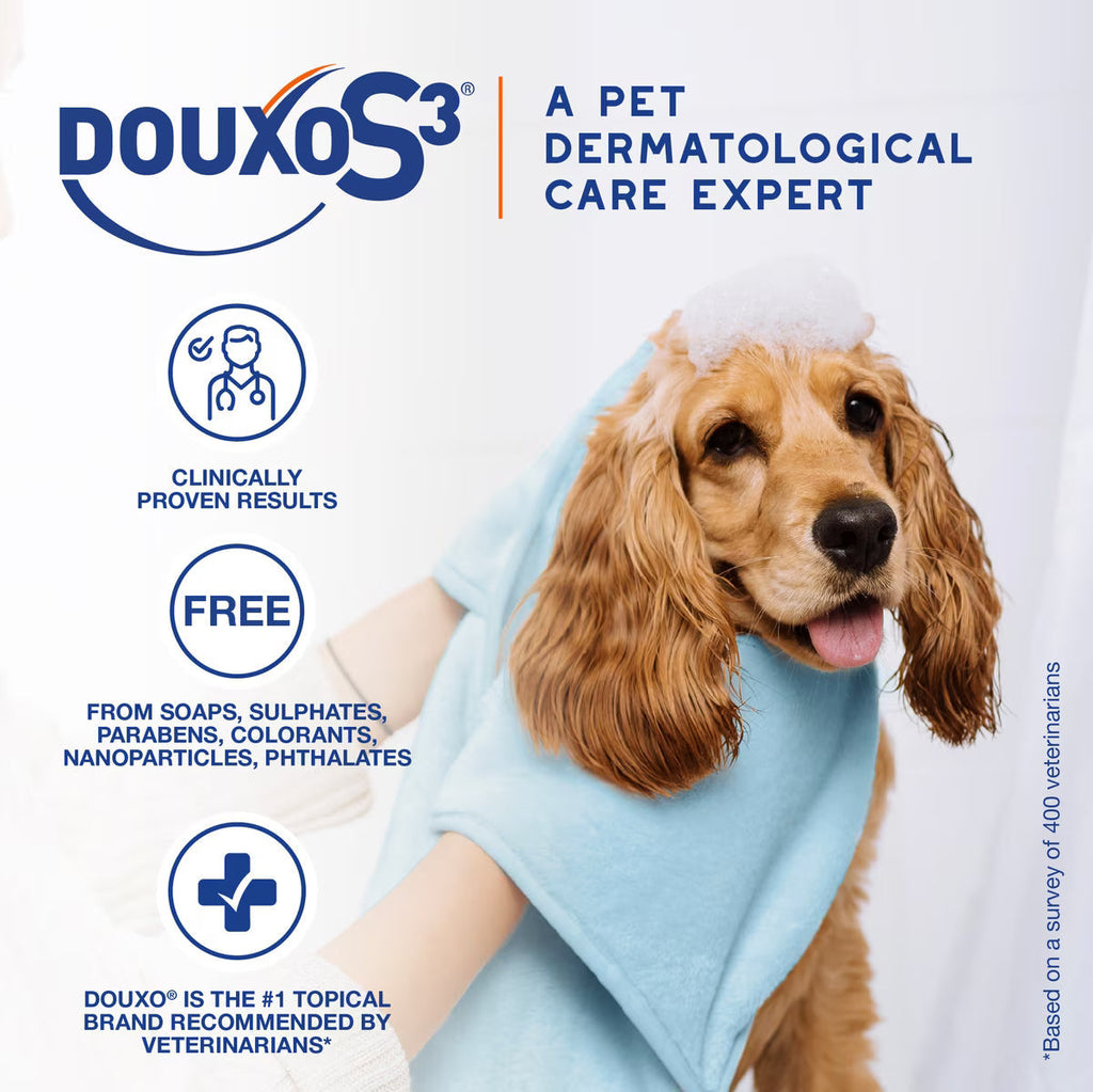 Douxo S3 PYO Antiseptic Antifungal Chlorhexidine Dog Mousse (5.1 oz)