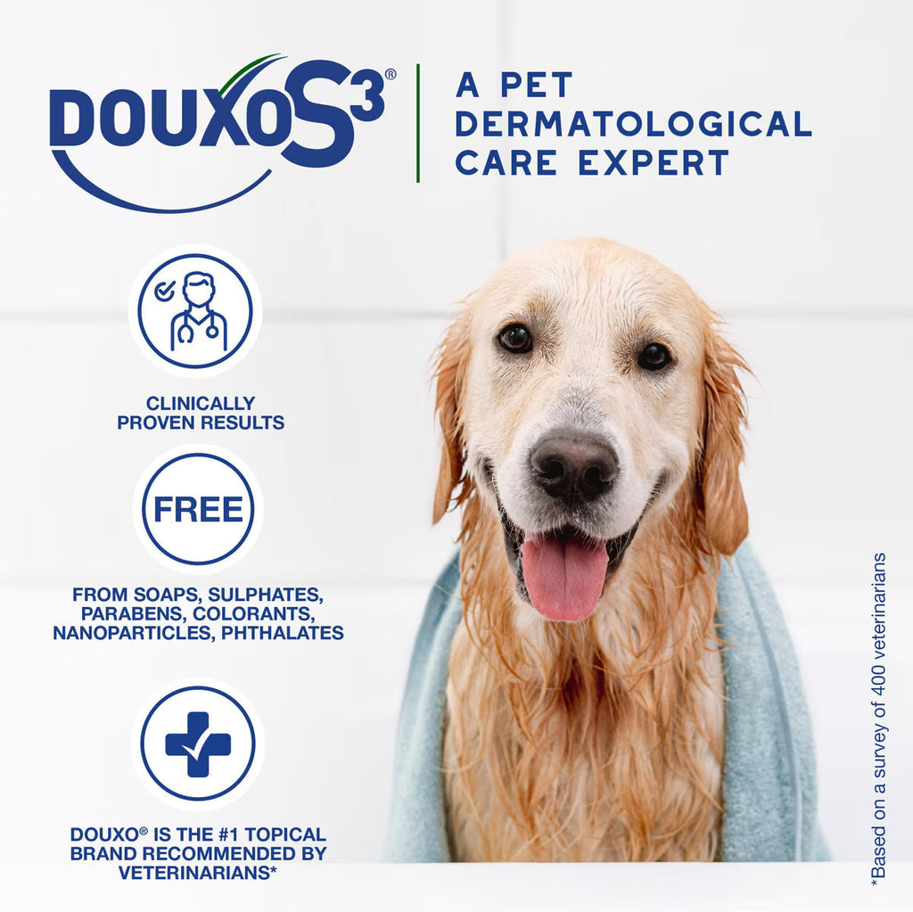 Douxo S3 SEB Odor-Control Seboregulating Dog & Cat Shampoo