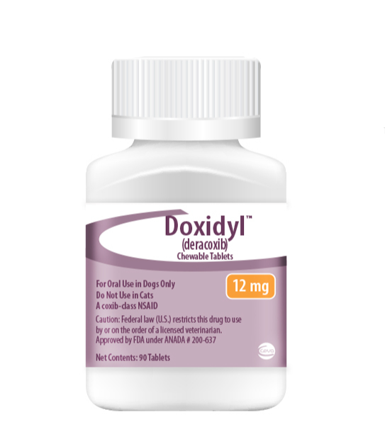 Doxidyl (deracoxib) 12mg Chewable Tablets