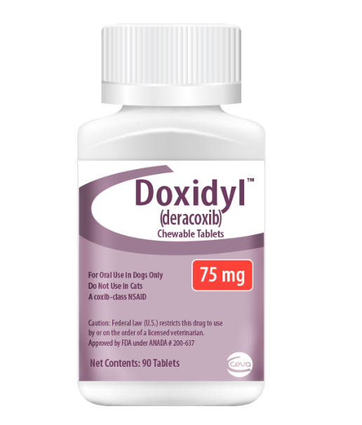 Doxidyl (deracoxib) 75mg Chewable Tablets