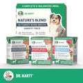 Dr. Marty Nature's Blend Turkey Bone Broth Wet Dog Food Variety Pack, 6.3 oz, Case of 12