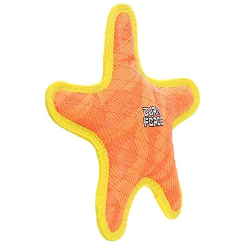 Duraforce Star Tiger Orange & Yellow Dog Toy