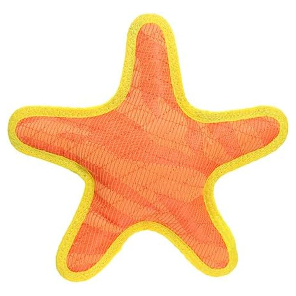 Duraforce Star Tiger Orange & Yellow Dog Toy
