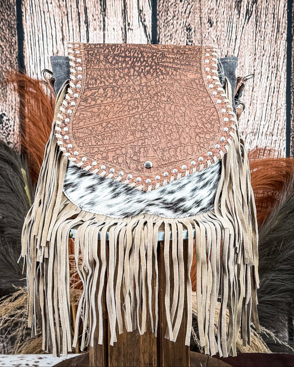 Dusty Lariat Concealed Carry Bag in Saddle Brown by Myra Bag