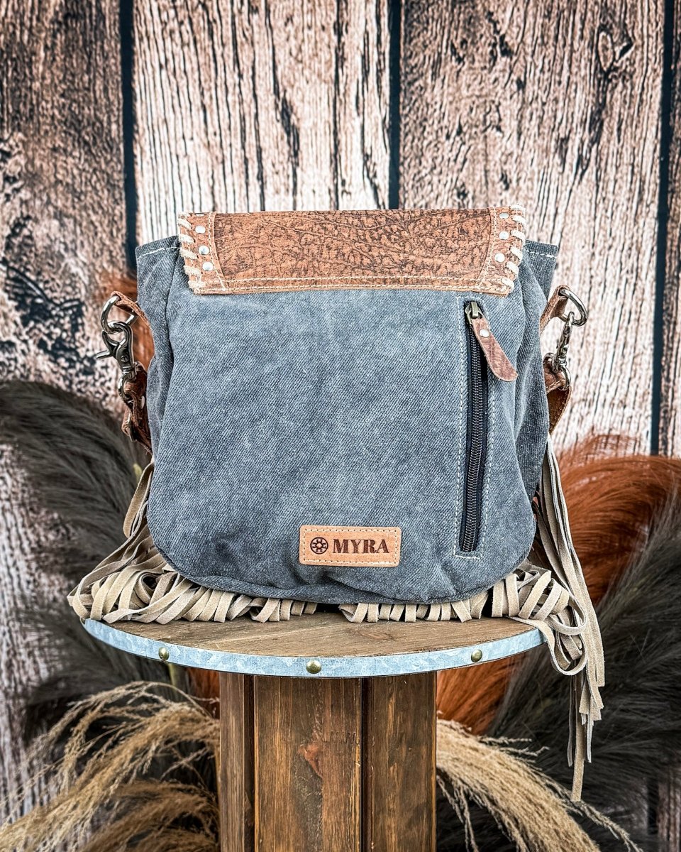 Dusty Lariat Concealed Carry Bag in Saddle Brown by Myra Bag