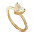 LB Exclusive 18K Yellow Gold 1.47ct Diamond Ring MF03-080726