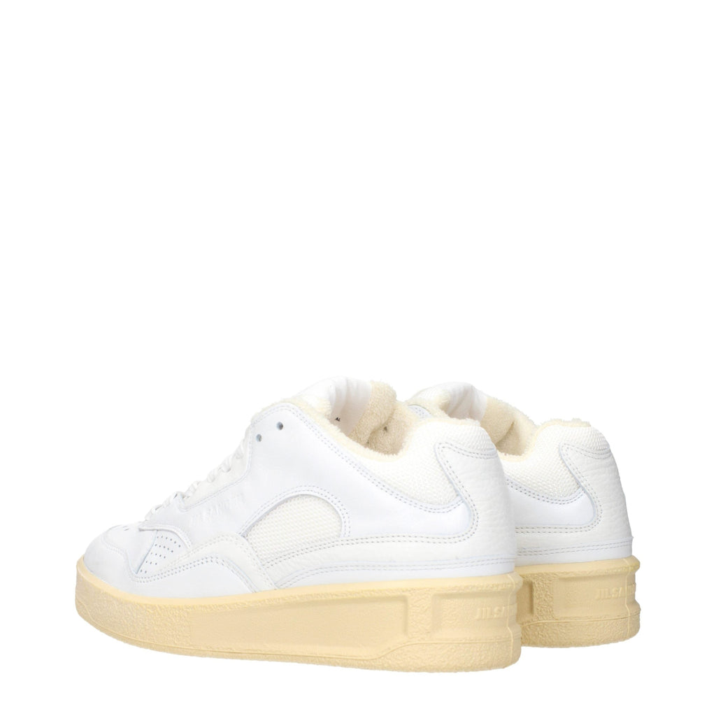 Jil Sander Leather Low Top Women's Sneakers