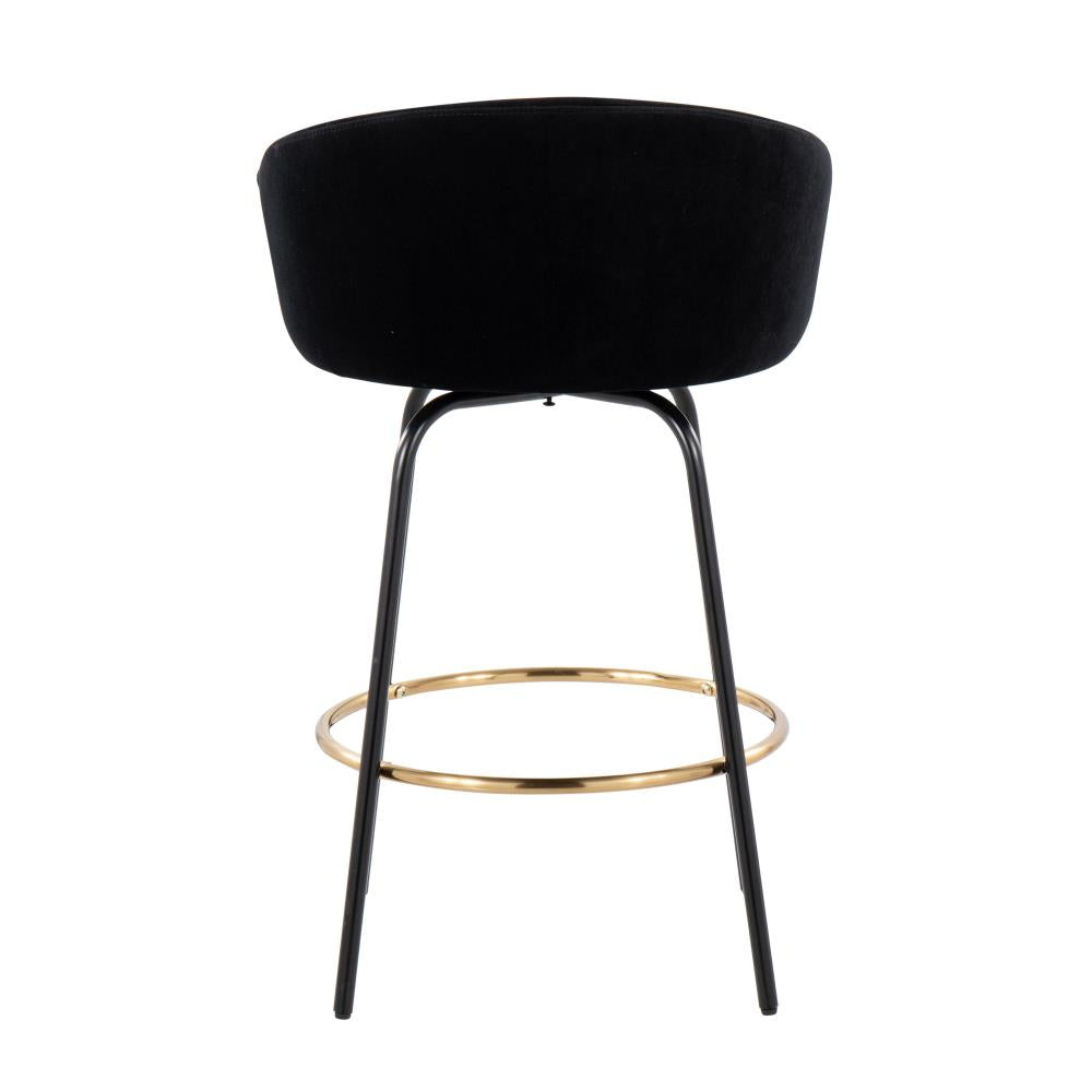Stylish Velvet Counter Stools
