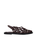 Jil Sander Leather Flat Women's Sandals